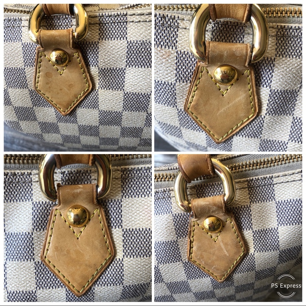 Authentic Louis Vuitton Damier Azur Saleya PM - Picture 3 of 10